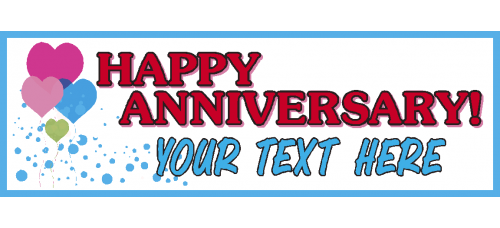 Banner - Happy Anniversary Option A